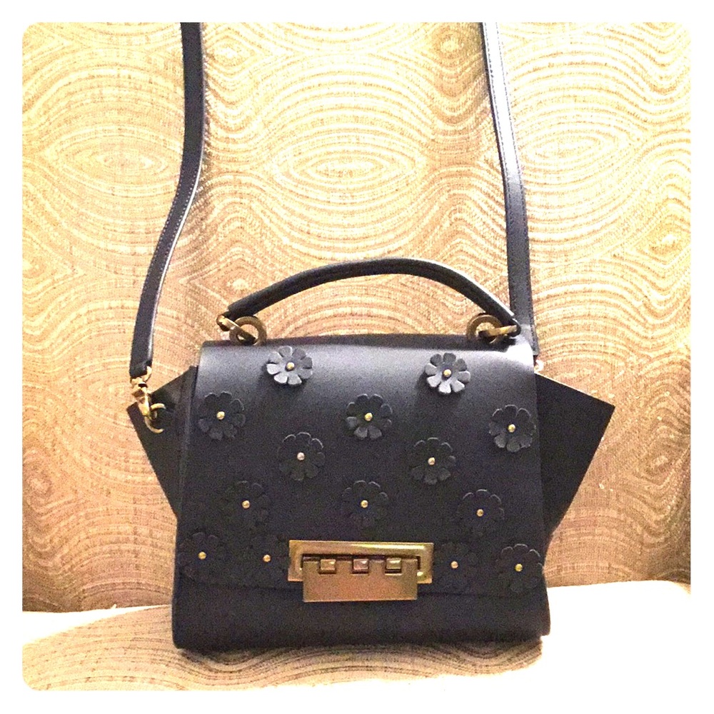 NWT navy blue Zac Posen crossbody